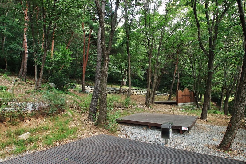 국립용현자연휴양림야영장 시설 사진 3