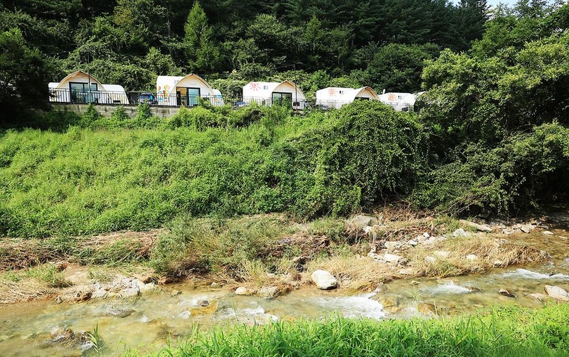 가평 네잎클로버 카라반 글램핑 시설 사진 7