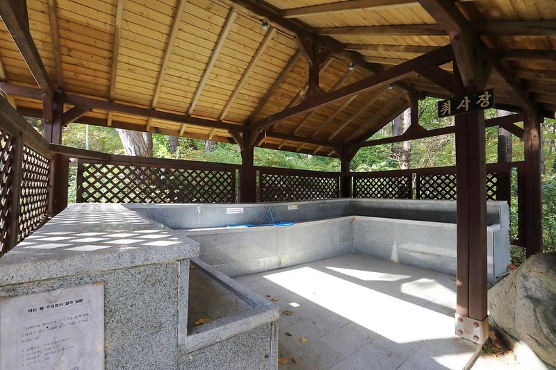 칠보산자연휴양림야영장 시설 사진 21