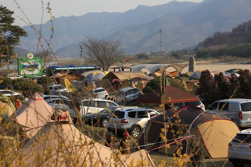평사리공원 야영장 시설 사진 2