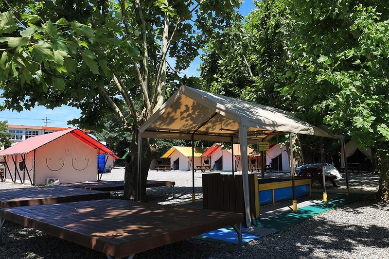 영암 프리미엄 키즈글램핑 시설 사진 1