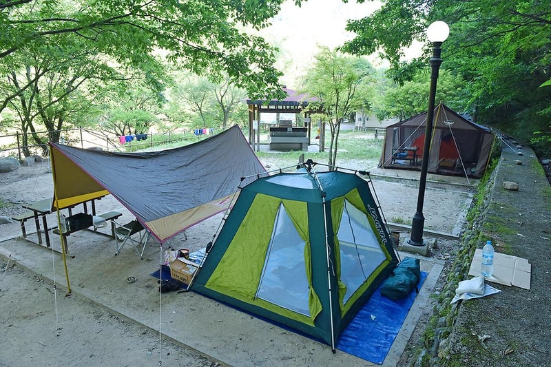 뱀사골야영장 시설 사진 2