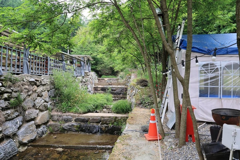 유명산 계곡 캠핑장 시설 사진 11