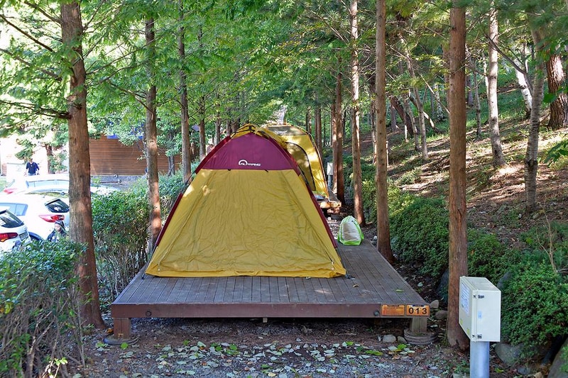 대운산자연휴양림 야영장 시설 사진 12