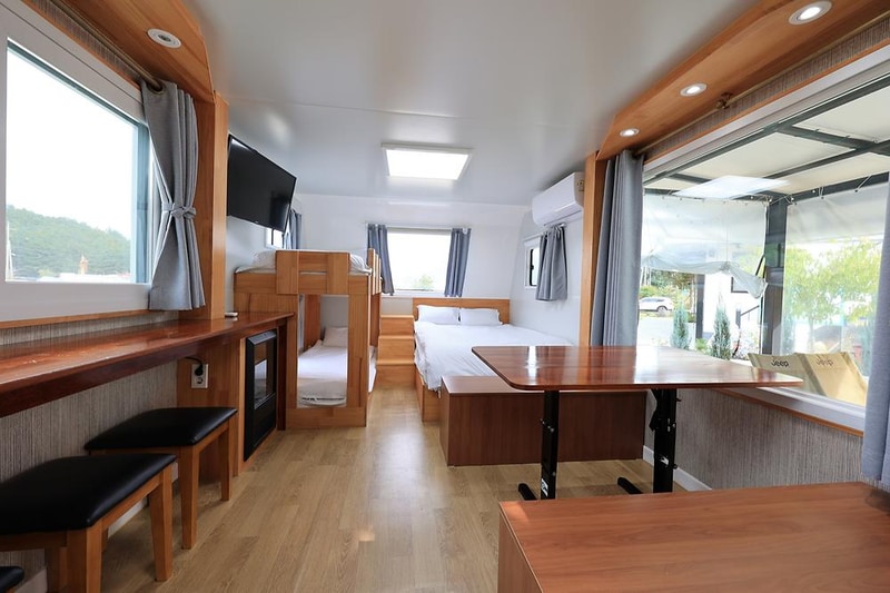 사천 씨씨 카라반 캠핑 시설 사진 2