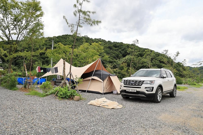 파주 천지연캠핑장 시설 사진 1