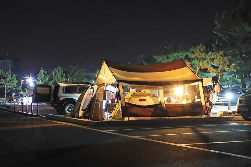 낙산해수욕장 야영장 시설 사진 10