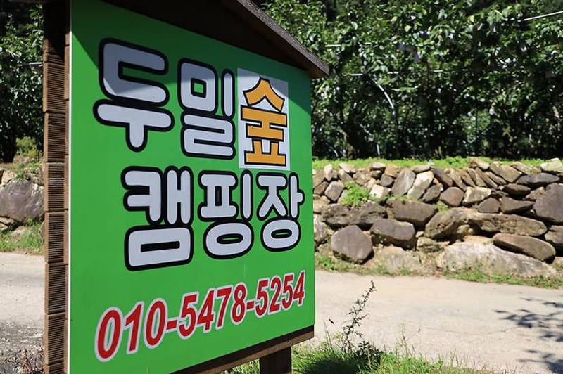 두밀숲캠핑장 대표 사진