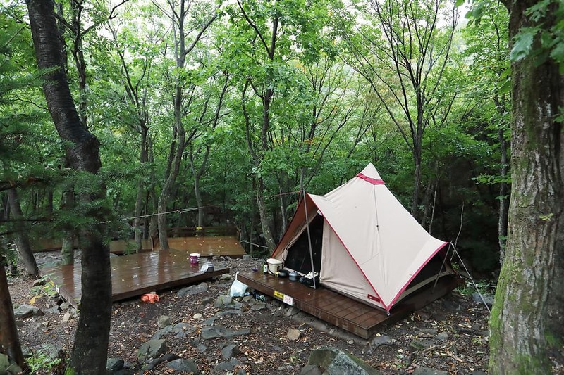 국립운문산자연휴양림 야영장 시설 사진 8