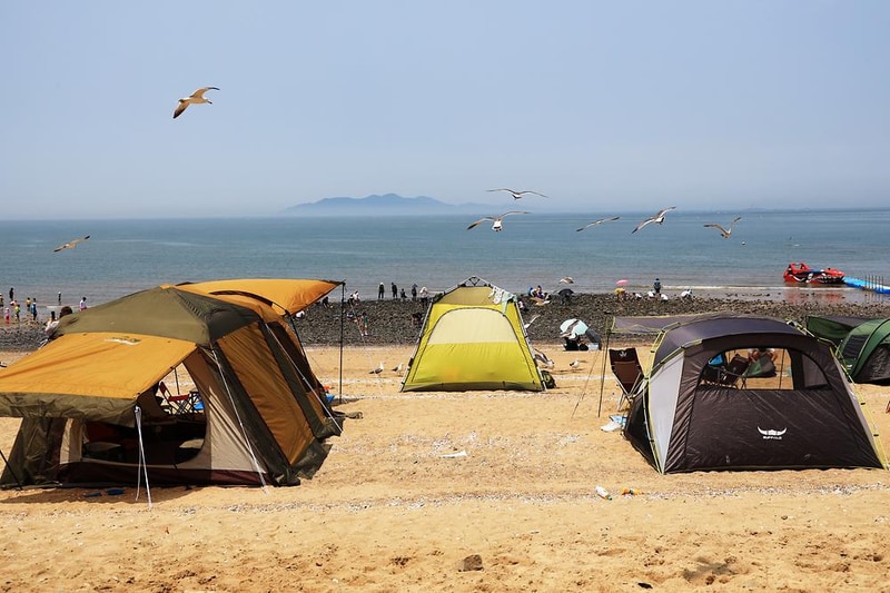 십리포해수욕장 야영장 시설 사진 3