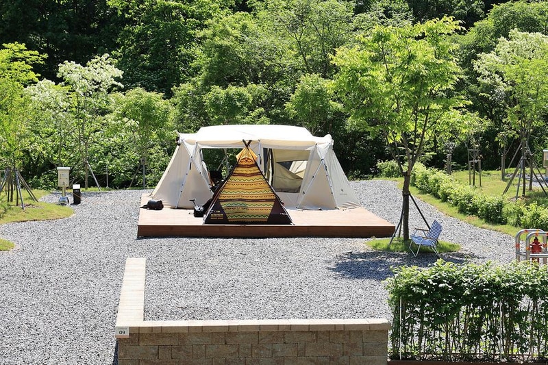 갯골자연휴양림 야영장 시설 사진 22