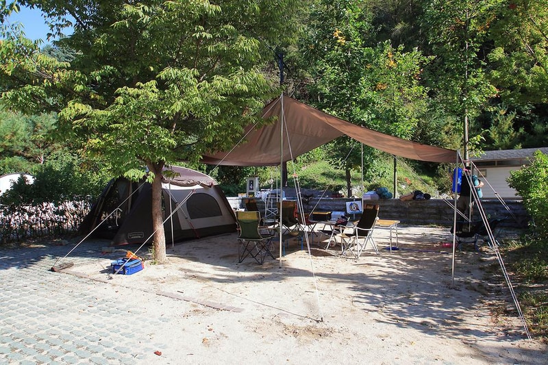 백야자연휴양림 오토캠핑장 시설 사진 4