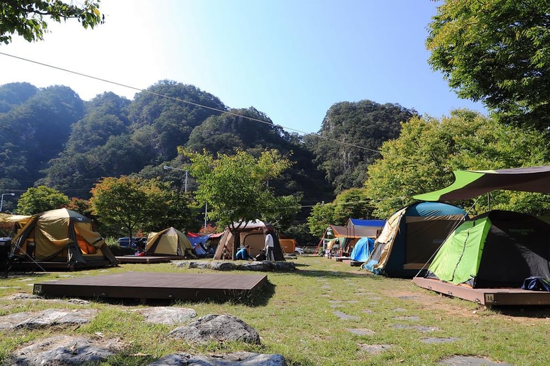 팔봉산관광지 야영장 시설 사진 4