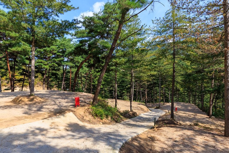 심천치유자연휴양림야영장 시설 사진 17