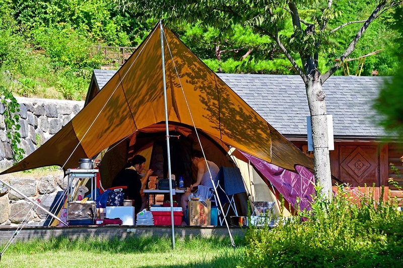 홍길동테마파크 야영장 시설 사진 3