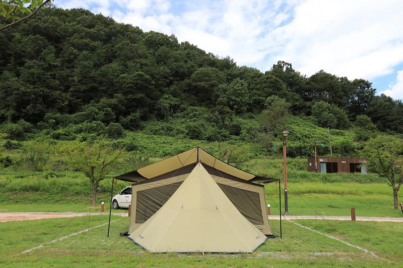 금수문화공원 야영장 시설 사진 2