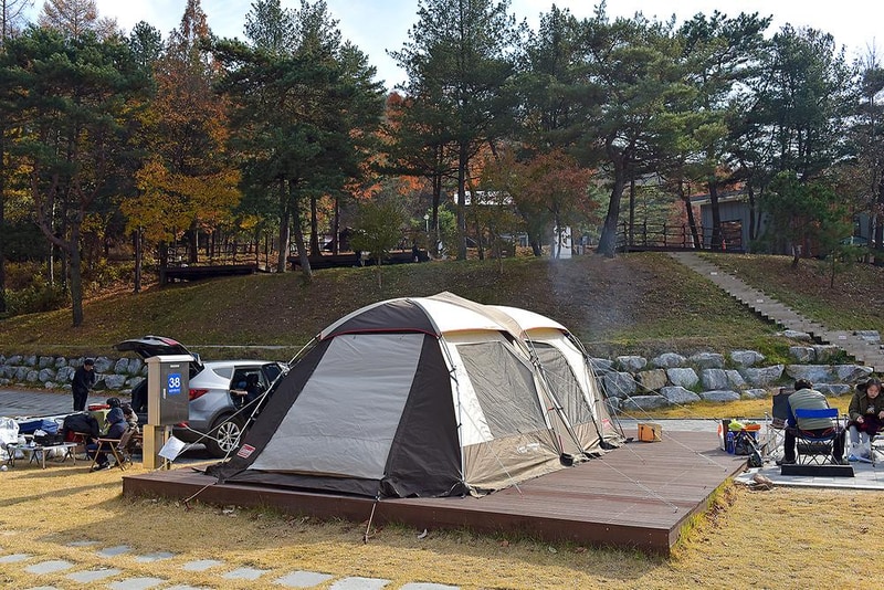 옥화 자연휴양림 국민여가캠핑장 시설 사진 9