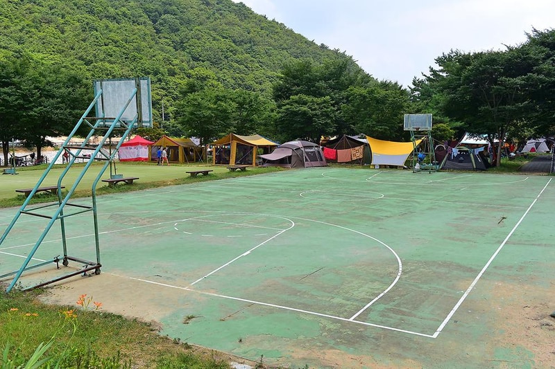 진안군 운일암반일암 관광지 야영장 시설 사진 1