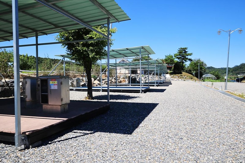 와룡천 캠핑장 시설 사진 1