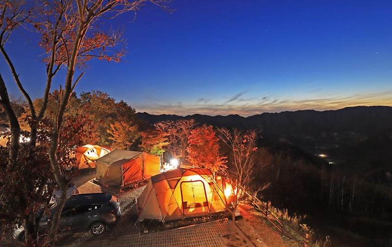 동강전망휴양림오토캠핑장