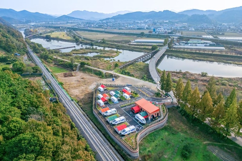 영벽정오토캠핑장 시설 사진 1