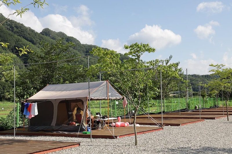 밤개울캠핑장 시설 사진 2