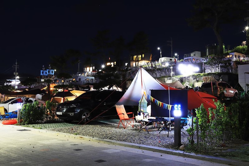 장호비치캠핑장 시설 사진 2