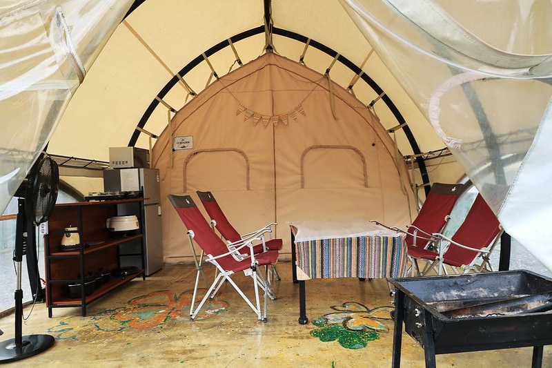 가평 네잎클로버 카라반 글램핑 시설 사진 16