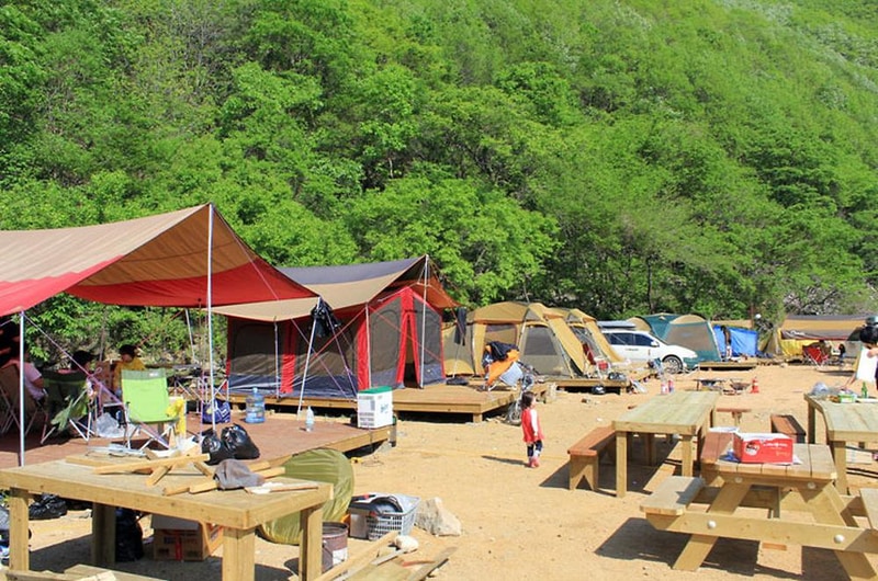 청송 얼음골 야영장 시설 사진 8