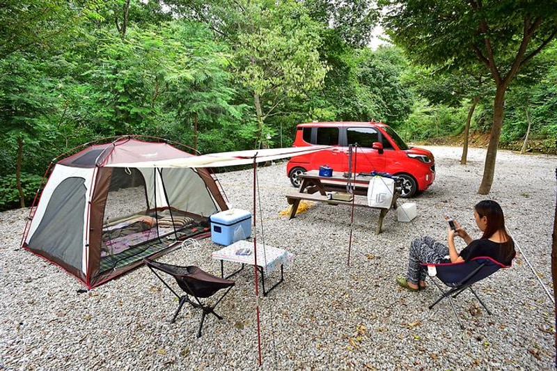 하늘구름길 캠핑장