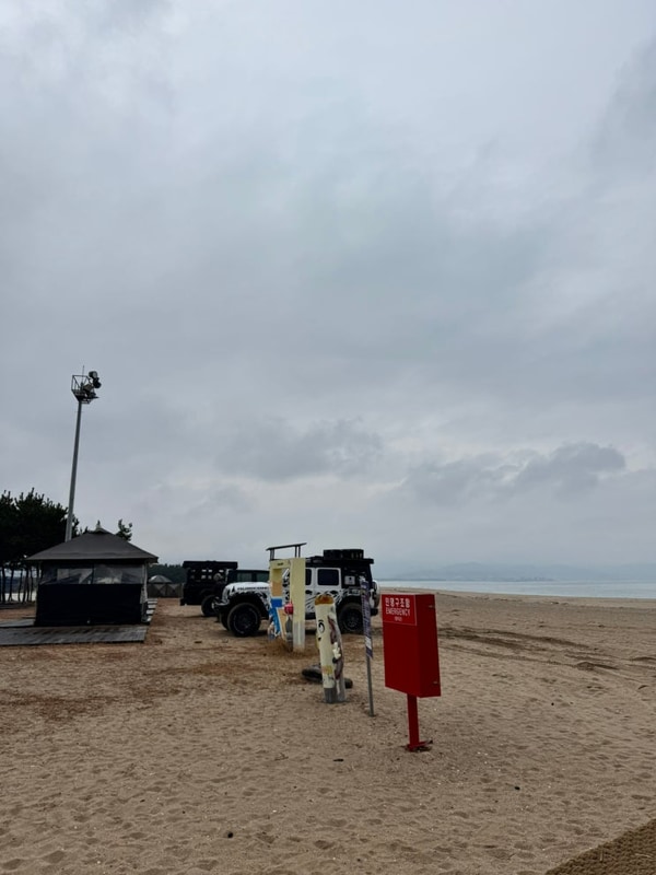 대진해수욕장 야영장