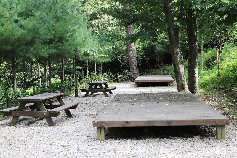 국립검봉산자연휴양림야영장 시설 사진 15