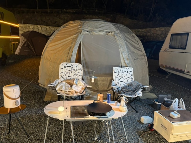 요맘때 글램핑 대표 사진
