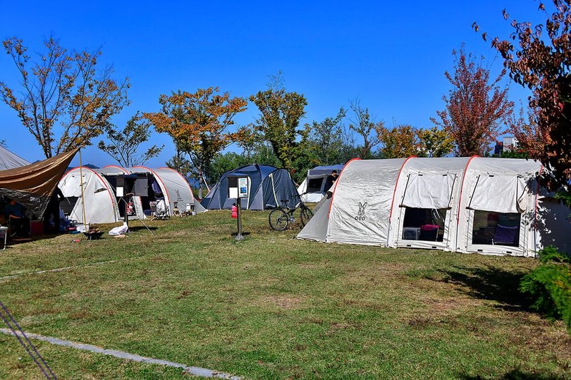 웅포관광지 캠핑장 시설 사진 5