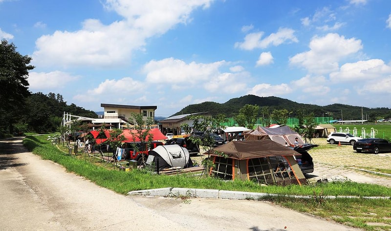 오지봉커뮤니센터 야영장 시설 사진 5