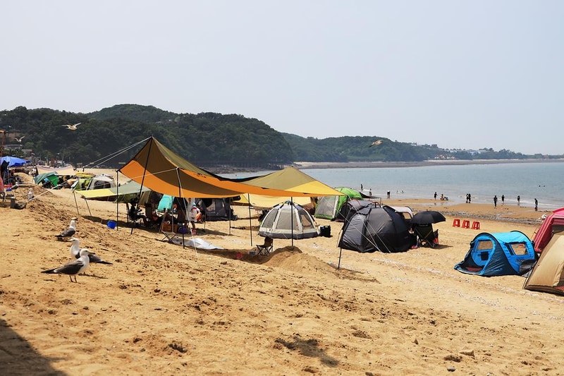 십리포해수욕장 야영장 시설 사진 4