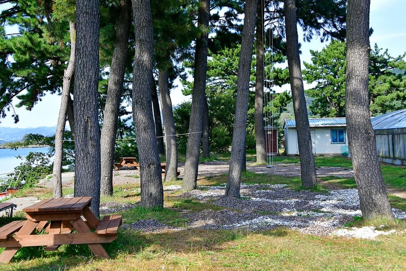 조개섬 야영장 시설 사진 4