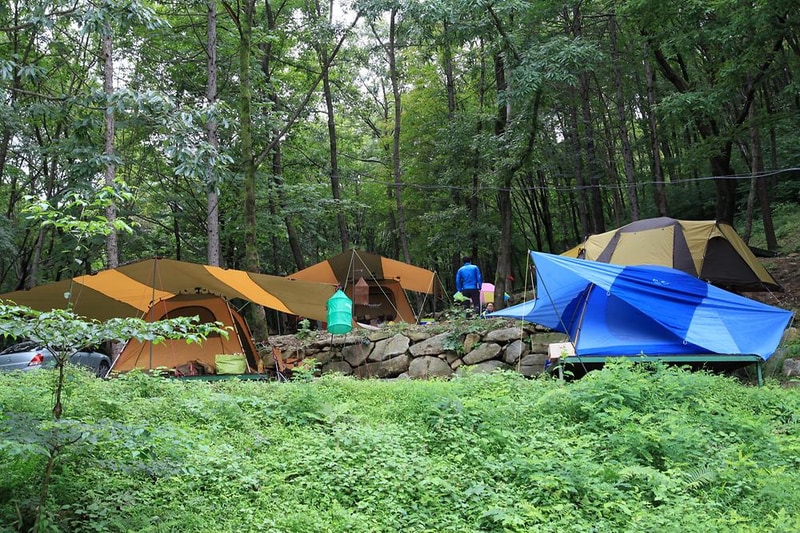 와룡자연휴양림 자동차야영장 시설 사진 10