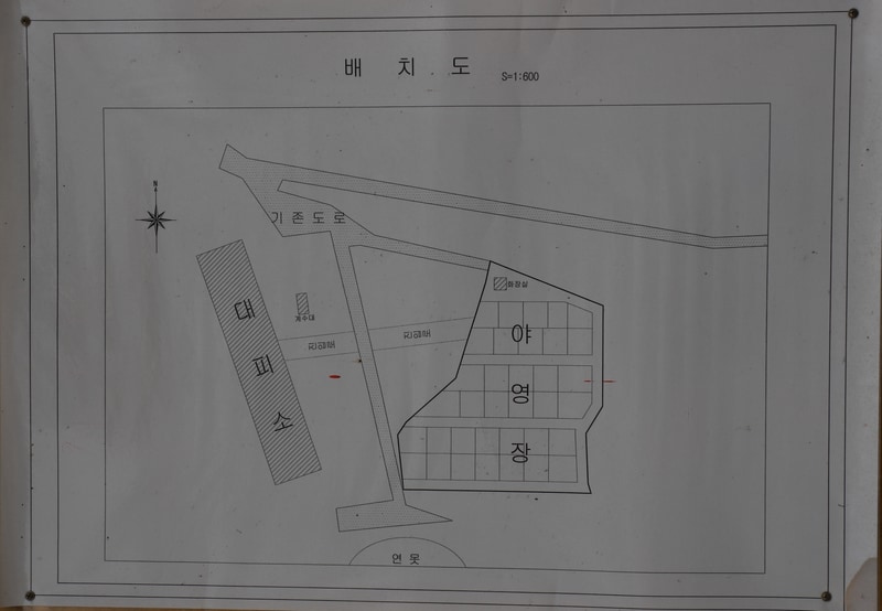강촌달머리캠핑장 배치도 1