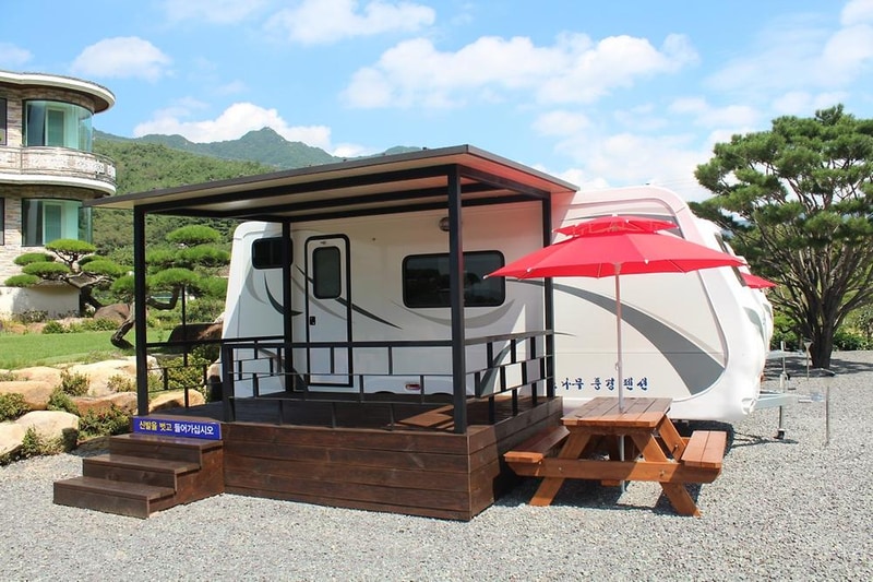 소나무 풍경 펜션 야영장 시설 사진 7