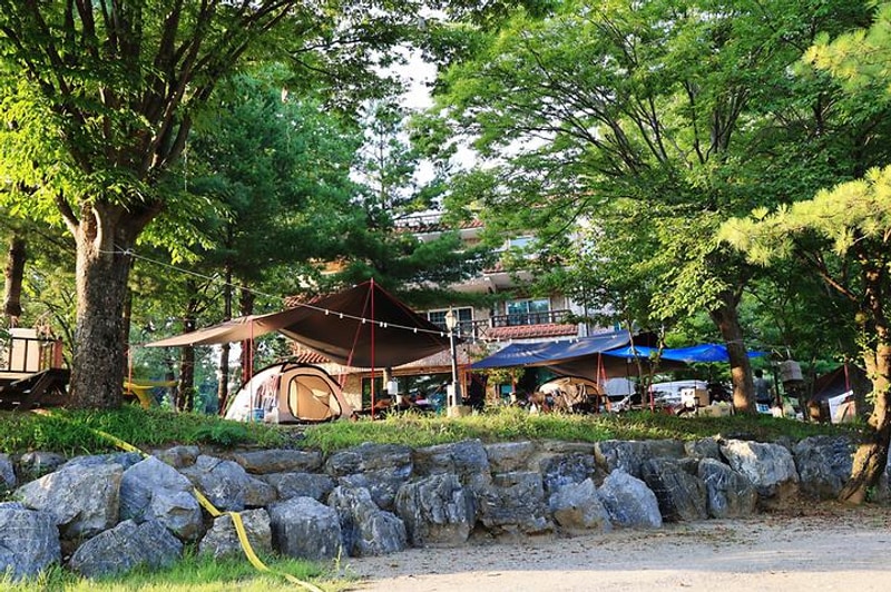 당마루관광농원캠핑장 대표 사진