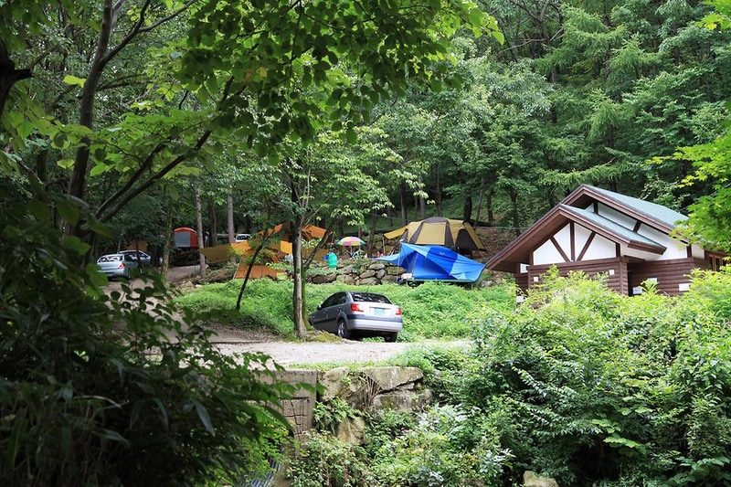 와룡자연휴양림 일반야영장 시설 사진 7