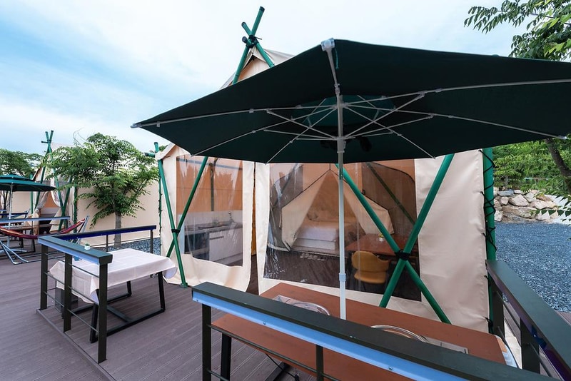 산외 글램핑 시설 사진 1