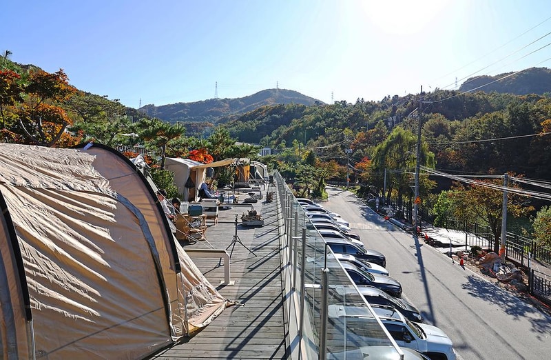 청계호수 자작나무숲 캠핑장 시설 사진 4