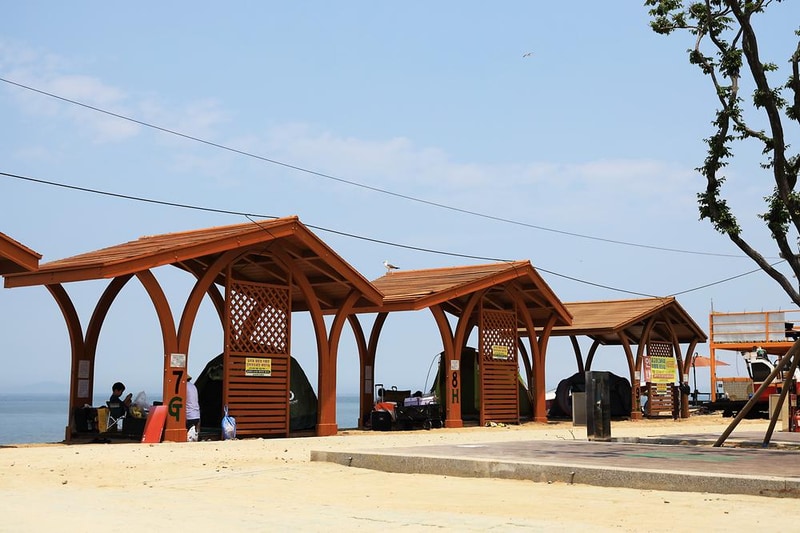 십리포해수욕장 야영장 시설 사진 19