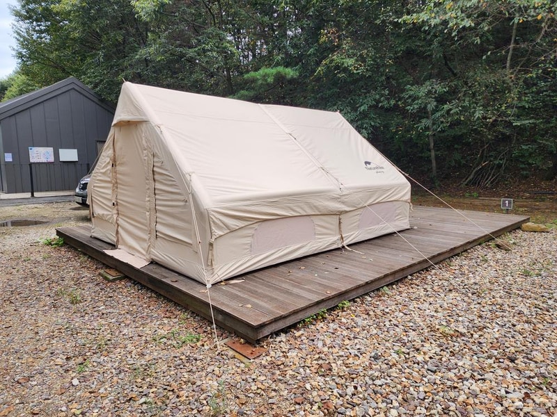 잣숲캠핑장 시설 사진 1