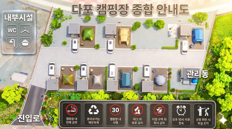 다포캠핑장 시설 사진 5