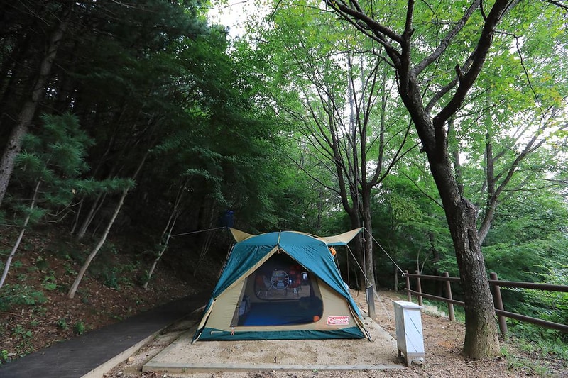 가야산국립공원 백운동야영장 시설 사진 1