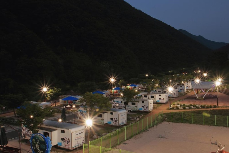 치산관광지 캠핑장 시설 사진 2