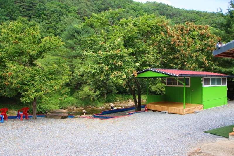 밤골야영장 시설 사진 1